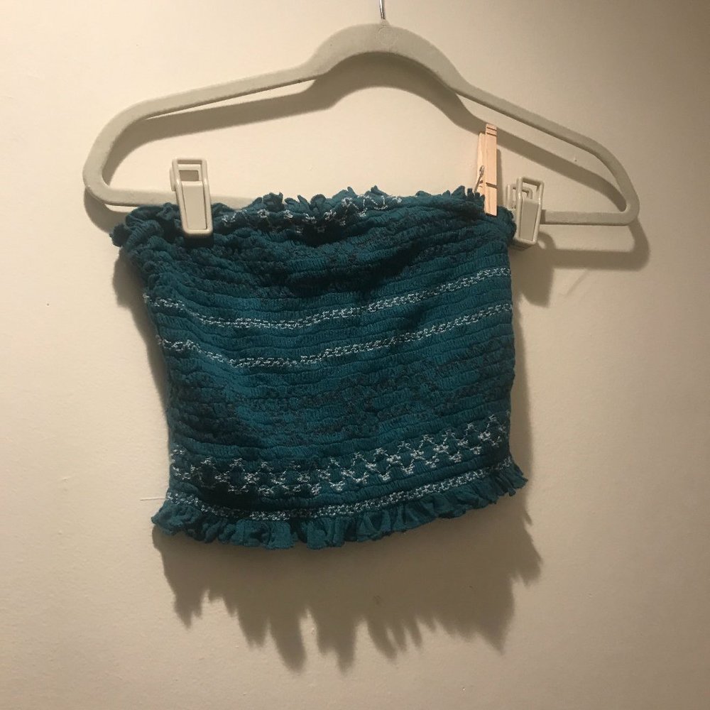 Strapless Crop Top